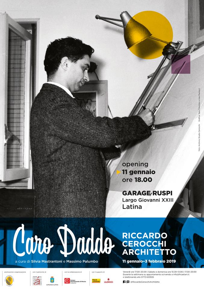 Caro Daddo: la mostra dedicata all’Architetto Riccardo Cerocchi