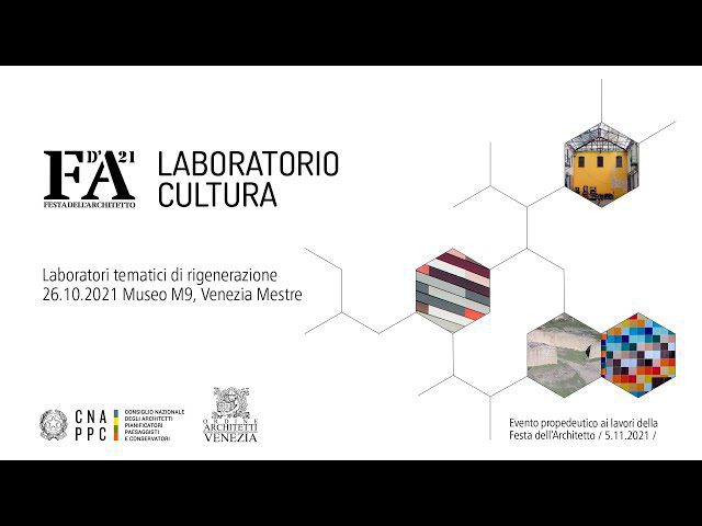 LABORATORIO CULTURA. Laboratori tematici di rigenerazione.