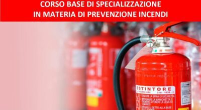 Corso base di Specializzazione in Prevenzione Incendi – 120 ore