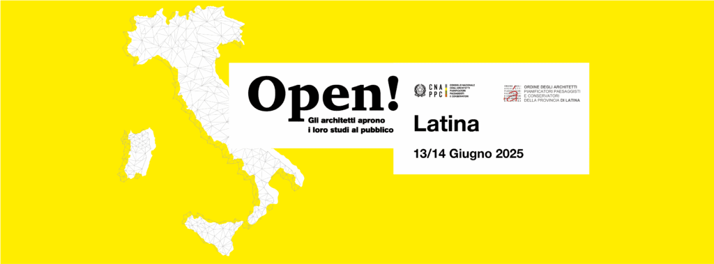 OPEN STUDI 2025 – l’architetto protagonista del cambiamento dei luoghi in cui viviamo,delle nostre città.