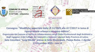 CREDITI FORMATIVI – Seminario: “Modifiche apportate dalla LR 12/2025 alla LR 7/2025 in tema di rigenerazione urbana e recupero edilizio”