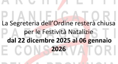 Chiusura uffici Festività Natalizie